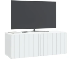 TV staliukas Sieninė TV spintelė Balta 78,5 x 31 x 30 cm Apdirbta mediena