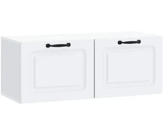 TV staliukas Sieninė TV spintelė Balta 78,5 x 31 x 30 cm Apdirbta mediena