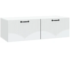 TV staliukas Sieninė TV spintelė Balta 98 x 41 x 30 cm Apdirbta mediena
