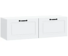 TV staliukas Sieninė TV spintelė Balta 98 x 31 x 30 cm Apdirbta mediena