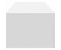 TV staliukas Sieninė TV spintelė Balta 98 x 41 x 30 cm Apdirbta mediena
