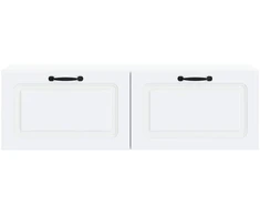 TV staliukas Sieninė TV spintelė Balta 98 x 31 x 30 cm Apdirbta mediena