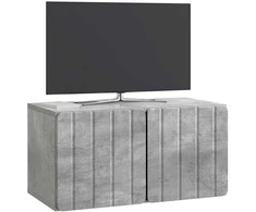 TV staliukas Sieninė TV spintelė Betono pilka 59,5 x 31 x 30 cm