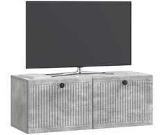 TV staliukas Sieninė TV spintelė Betono pilka 78,5 x 31 x 30 cm