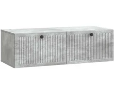 TV staliukas Sieninė TV spintelė Betono pilka 98 x 41 x 30 cm