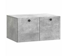 TV staliukas Sieninė TV spintelė Betono pilka 59,5 x 41 x 30 cm