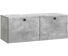 TV staliukas Sieninė TV spintelė 78,5 x 31 x 30 cm Betono pilka