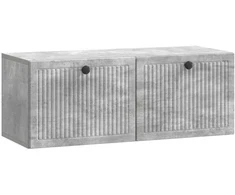 TV staliukas Sieninė TV spintelė Betono pilka 78,5 x 31 x 30 cm