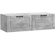 TV staliukas Sieninė TV spintelė Betono pilka 98 x 41 x 30 cm