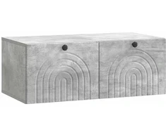 TV staliukas Sieninė TV spintelė Betono pilka 78,5 x 41 x 30 cm