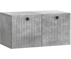 TV staliukas Sieninė TV spintelė Betono pilka 59,5 x 31 x 30 cm