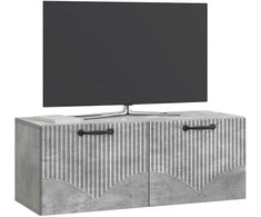 TV staliukas Sieninė TV spintelė Betono pilka 78,5 x 31 x 30 cm