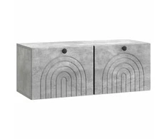 TV staliukas Sieninė TV spintelė Betono pilka 78,5 x 31 x 30 cm