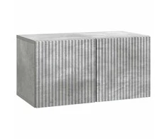 TV staliukas Sieninė TV spintelė Betono pilka 59,5 x 31 x 30 cm