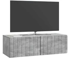 TV staliukas Sieninė TV spintelė Betono pilka 98 x 41 x 30 cm