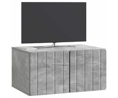 TV staliukas Sieninė TV spintelė Betono pilka 59,5 x 41 x 30 cm