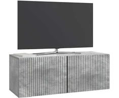 TV staliukas Sieninė TV spintelė Betono pilka 78,5 x 31 x 30 cm