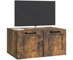 TV staliukas Sieninė TV spintelė Dūminio ąžuolo 59,5 x 41 x 30 cm