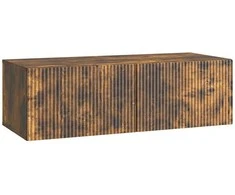 TV staliukas Sieninė TV spintelė Dūminio ąžuolo 98 x 41 x 30 cm
