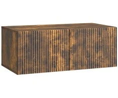 TV staliukas Sieninė TV spintelė Dūminio ąžuolo 78,5 x 41 x 30 cm