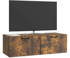 TV staliukas Sieninė TV spintelė Dūminio ąžuolo 98 x 41 x 30 cm