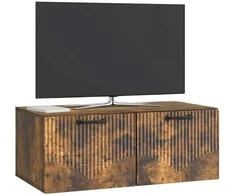 TV staliukas Sieninė TV spintelė Dūminio ąžuolo 78,5 x 41 x 30 cm
