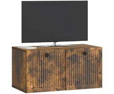 TV staliukas Sieninė TV spintelė Dūminio ąžuolo 59,5 x 31 x 30 cm