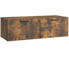 TV staliukas Sieninė TV spintelė Dūminio ąžuolo 98 x 41 x 30 cm