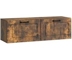 TV staliukas Sieninė TV spintelė Dūminio ąžuolo 98 x 31 x 30 cm