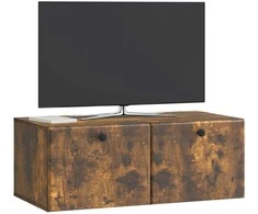 TV staliukas Sieninė TV spintelė 78,5 x 41 x 30 cm Dūminio ąžuolo