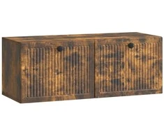 TV staliukas Sieninė TV spintelė Dūminio ąžuolo 78,5 x 31 x 30 cm