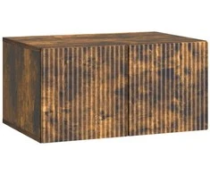 TV staliukas Sieninė TV spintelė Dūminio ąžuolo 59,5 x 41 x 30 cm