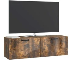 TV staliukas Sieninė TV spintelė Dūminio ąžuolo 98 x 31 x 30 cm