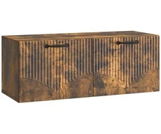 TV staliukas Sieninė TV spintelė Dūminio ąžuolo 78,5 x 31 x 30 cm