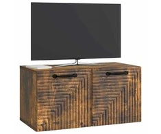 TV staliukas Sieninė TV spintelė Dūminio ąžuolo 59,5 x 31 x 30 cm