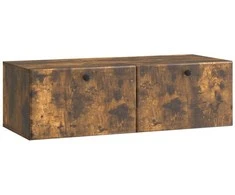 TV staliukas Sieninė TV spintelė 98 x 41 x 30 cm Dūminio ąžuolo