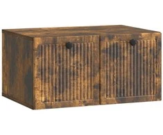 TV staliukas Sieninė TV spintelė Dūminio ąžuolo 59,5 x 41 x 30 cm