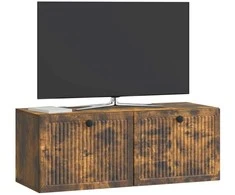 TV staliukas Sieninė TV spintelė Dūminio ąžuolo 78,5 x 31 x 30 cm