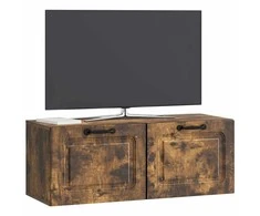 TV staliukas Sieninė TV spintelė Dūminio ąžuolo 78,5 x 31 x 30 cm
