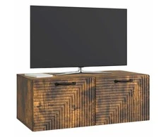 TV staliukas Sieninė TV spintelė Dūminio ąžuolo 78,5 x 41 x 30 cm