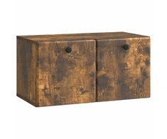 TV staliukas Sieninė TV spintelė 59,5 x 31 x 30 cm Dūminio ąžuolo