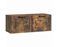 TV staliukas Sieninė TV spintelė Dūminio ąžuolo 78,5 x 31 x 30 cm