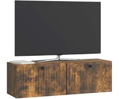 TV staliukas Sieninė TV spintelė Dūminio ąžuolo 98 x 31 x 30 cm