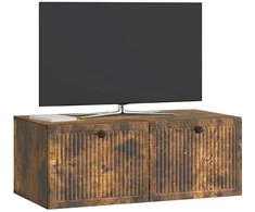 TV staliukas Sieninė TV spintelė Dūminio ąžuolo 78,5 x 41 x 30 cm