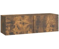 TV staliukas Sieninė TV spintelė Dūminio ąžuolo 98 x 31 x 30 cm