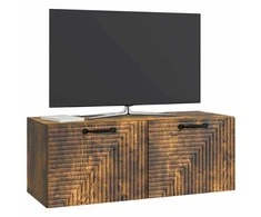 TV staliukas Sieninė TV spintelė Dūminio ąžuolo 78,5 x 31 x 30 cm