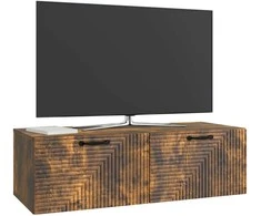 TV staliukas Sieninė TV spintelė Dūminio ąžuolo 98 x 41 x 30 cm