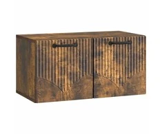 TV staliukas Sieninė TV spintelė Dūminio ąžuolo 59,5 x 31 x 30 cm