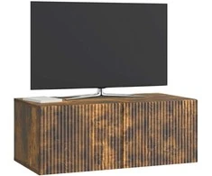 TV staliukas Sieninė TV spintelė Dūminio ąžuolo 78,5 x 41 x 30 cm