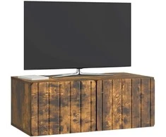 TV staliukas Sieninė TV spintelė Dūminio ąžuolo 78,5 x 41 x 30 cm
